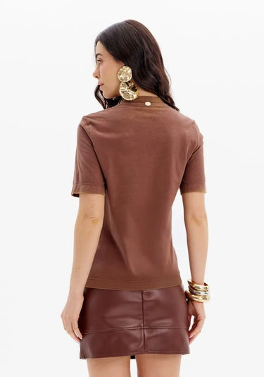 502TS004881 - LP BLUSA T-SHIRT DE MANGAS ESTAMPA EXCLUSIVA LP