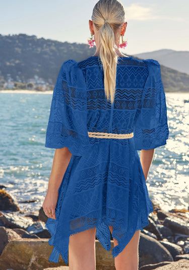 502VE006190 - VESTIDO CURTO  AMARANTE