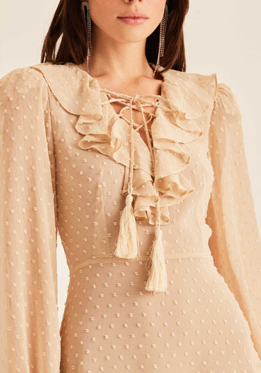 LP ロングマレットドレス CRU M