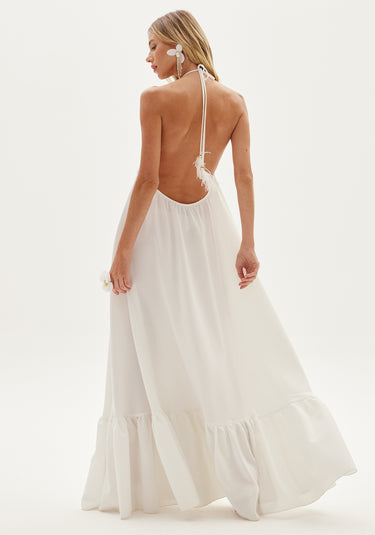 502VE007694 - VESTIDO FLOR AMARANTE