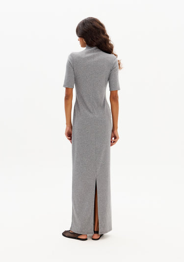 502VE011629 - MYFT VESTIDO CANELADO MEIA MANGA