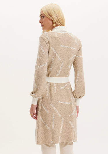 503CD000305 - LP CARDIGAN TRICOT ALONGADO COM FAIXA