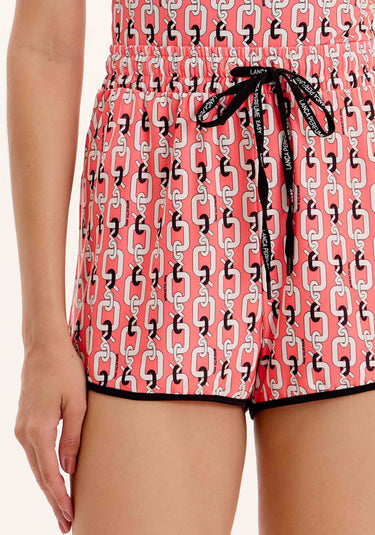 526SH000077 - LP SHORT ESTAMPADO MONOGRAMA CORRENTES