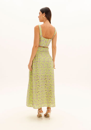 534TP000025- LP CONJUNTO ESTAMPADO EM LAISE