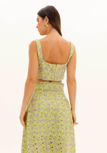 534TP000025- LP CONJUNTO ESTAMPADO EM LAISE
