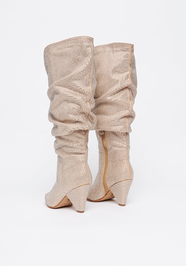 537BO000886 - AMARANTE BOTA SLOUCH STRASS BRILHO