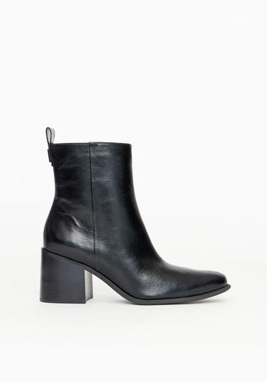 537BO001108 - LP BOTA COURO SALTO BLOCO COM ZIPER