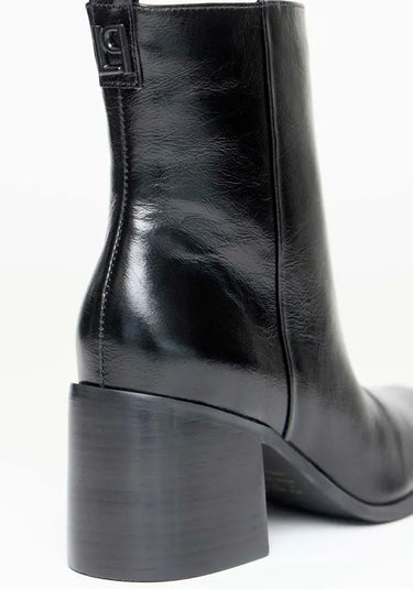 537BO001108 - LP BOTA COURO SALTO BLOCO COM ZIPER