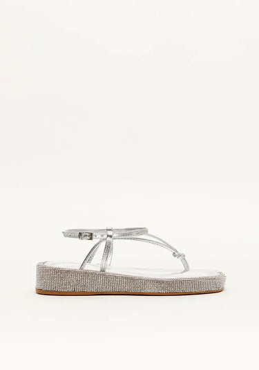 537SD001330 - LP SANDALIA PAPETE COM TIRAS FINAS E BRILHOS