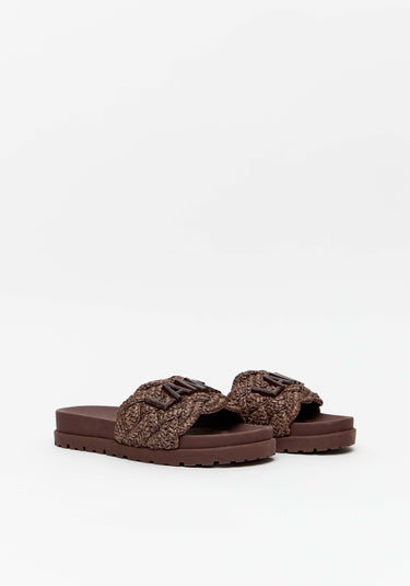 537SL000123 - LP CHINELO SLIDE TRANÇADA