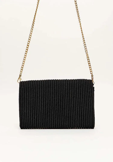 538CL000175 - LP Bolsa Clutch Corda Com Logo LP