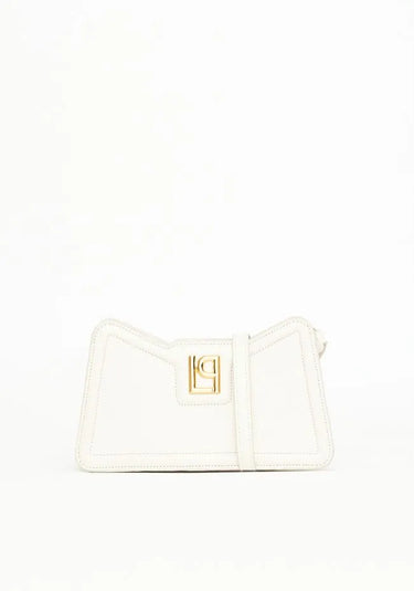 538SH000201 - LP SHOULDER BAG COURO COM METAL LOGO LP
