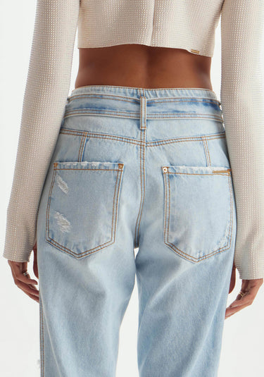 501CF005949- LP CALÇA JEANS RETA SUPER HIGH