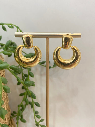 231207 IMPORTED MEDIUM HOOP EARRINGS
