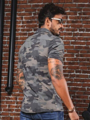 42133 PITBULL CAMISA MASCULINA