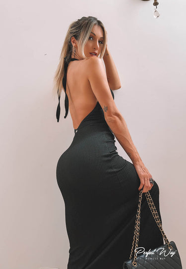 PW VESTIDO MIDI TRANSPASSADO PT M