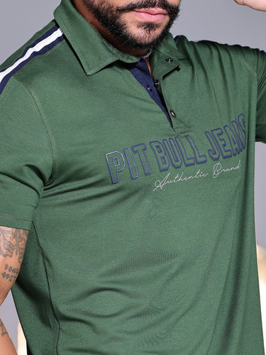 85519 - PITBULL CAMISA POLO MASCULINA COM ESTAMPA PITBULL JEANS