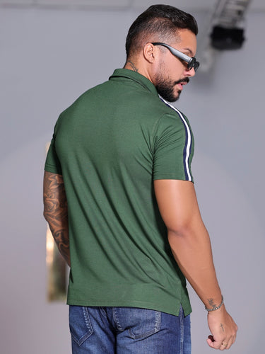 85519 - PITBULL CAMISA POLO MASCULINA COM ESTAMPA PITBULL JEANS