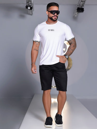 85872 - PITBULL CAMISETA MASCULINA GOLA O