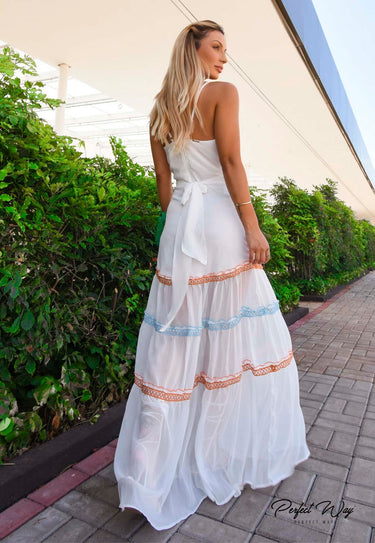 LA26220 - PW VESTIDO LONGO ABERTURA
