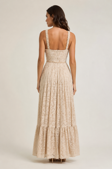 502VE006857- LP VESTIDO LONGO RENDA