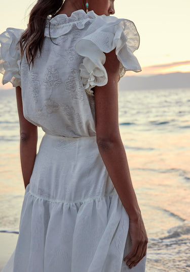 502BL005034- AMARANTE BLUSA DECOTE