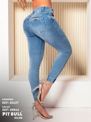 59944- PITBULL CALÇA JEANS JOGGER