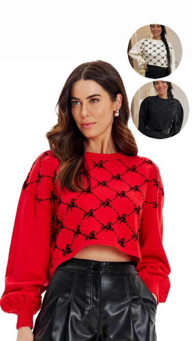 503BL001585 - LP KNITTED BLOUSE