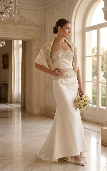 09102012SE48- IMPORTADO VESTIDO OFF WHITE C/ DOURADO
