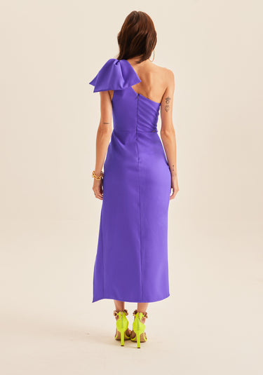 LP VESTIDO OMBRO UNICO ROXO M