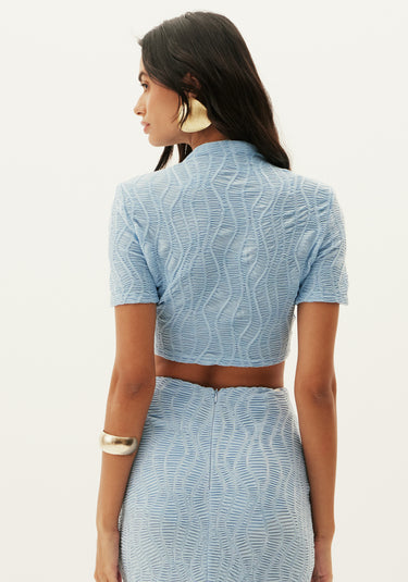 502BL007088 LP CROPPED BLOUSE