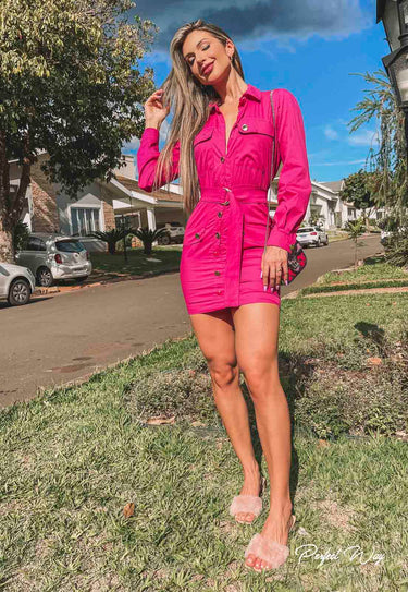 LO26012 PW VESTIDO CHEMISE