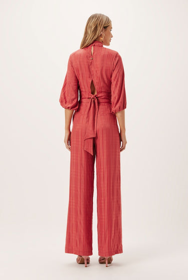 BLU29366 DIMY TIE-UP BLOUSE