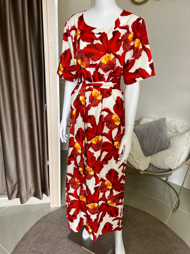 502VE010399 - LP VESTIDO T-DRESS SUPER MIDI FLORAL