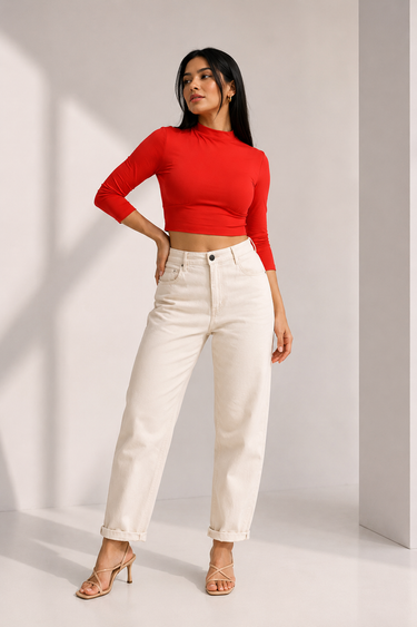 BLU35090 - DIMY BLUSA MANGA 3/4
