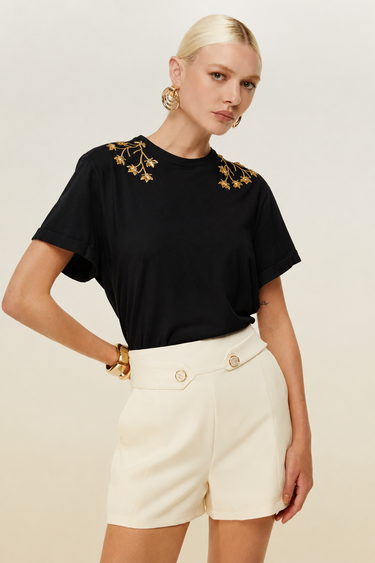 TSH34379 - DIMY T-SHIRT BOXY COM PEDRARIAS