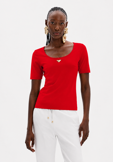 502BL008552 - LP BLUSA JUSTA COM MANGA CURTA