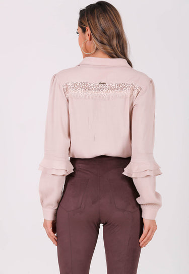AO011085- PW QUILTED CUT-OUT PANTS