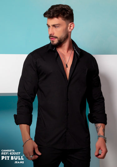 63007 - PITBULL CAMISA MASCULINA