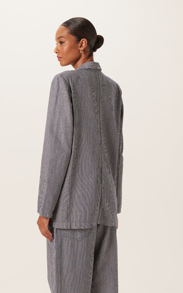 BLA31368 DIMY BLAZER JEANS COM LISTRAS