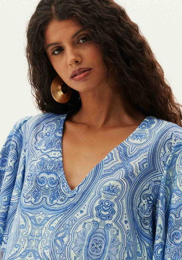 502BL007065 LP PRINTED BLOUSE