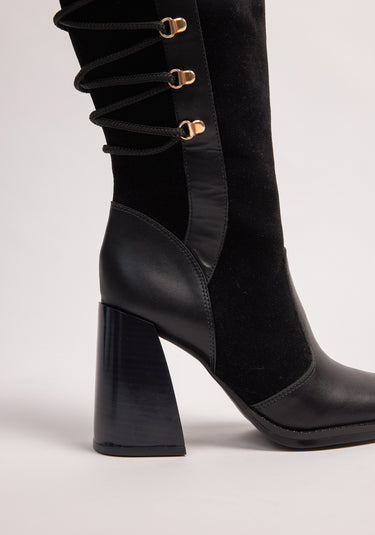 537BO000333 LP BRAIDED SUEDE BOOT