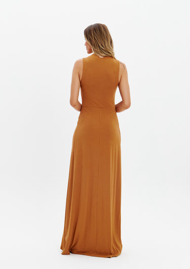502ve010005-LP VESTIDO SUPER MIDI COM TORÇÃO