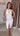 MR VESTIDO MIDI C FENDA OFF WHITE