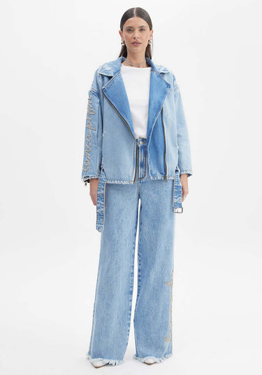 501CF006291 - LP CALCA JEANS BORDADA