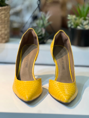 537SC000139 - LP SCARPIN SALTO ALTO AMARELO