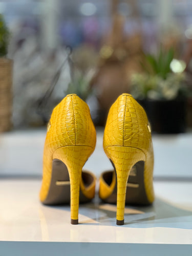 537SC000139 - LP SCARPIN SALTO ALTO AMARELO