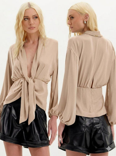 502BL007656 - LP BLUSA DECOTE PROFUNDO MANGA LONGA