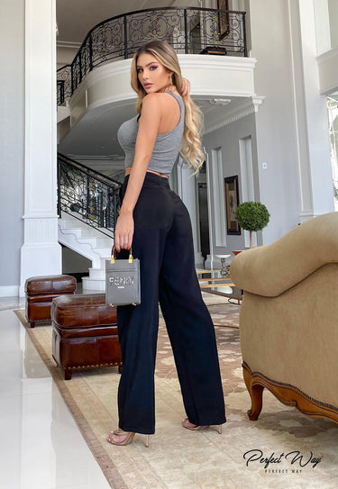 MO211157- PW TAILORED PANTS LOW RISE