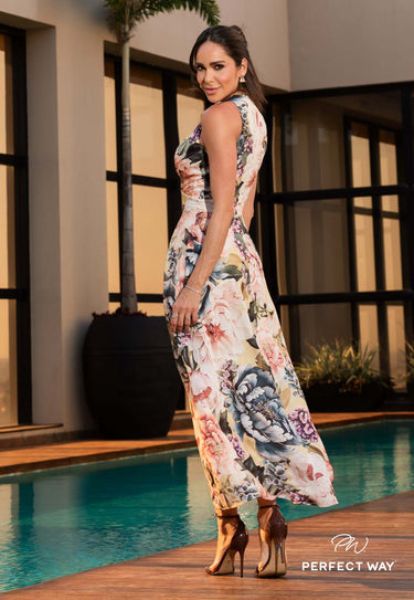 NA56225 - PW VESTIDO ESTAMPA EXCLUSIVA MAXI MIDI